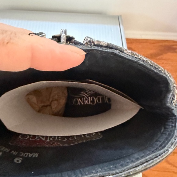 Old Gringo Merillyn Black Floral Embroidered Heeled Boots - Picture 4 of 7